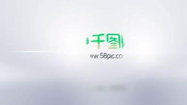 优雅简洁干净的片头标志AE模板视频的预览图